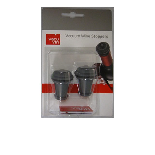 Assorted Gifts - Wine Saver Replacement Stoppers From Vacu Vin (2 Per Pack)