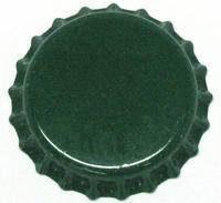 Bottle Caps And Cappers - Crown Caps With Oxy-Liner, Green, ~150 Count