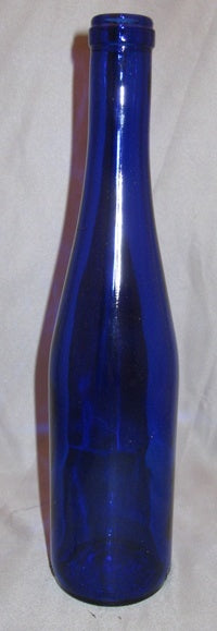 Bottles - 375mL Cobalt Blue Stretch Hock Bottles, 12/Case