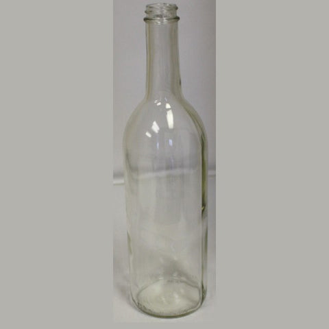 Bottles - 750mL Clear Screw Top Bordeaux Wine Bottles, 12/Case