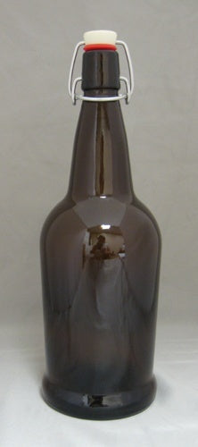 Bottles - EZ-Cap Amber 1 Liter Single Bottle