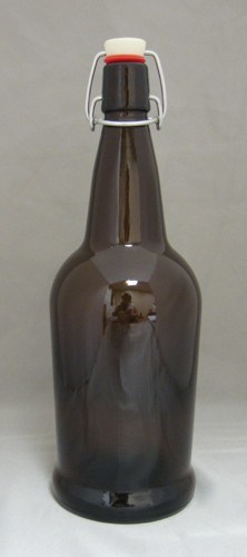 Bottles - EZ-Cap Amber 16 Oz Single Bottle