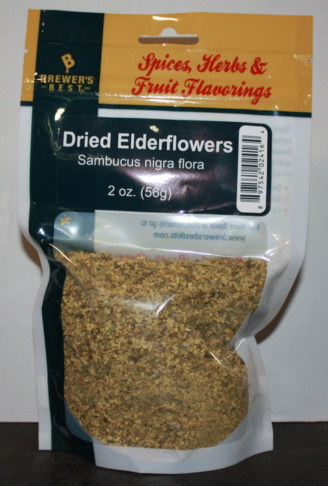 Brewer's Garden - Dried Elderflowers 2 Oz
