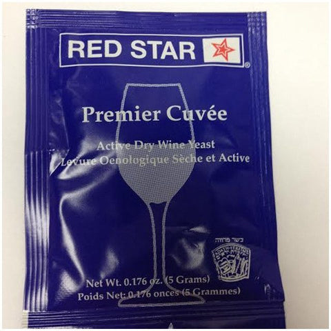 Red Star Premier Cuve'e, Prise de Mousse Dry Wine Yeast