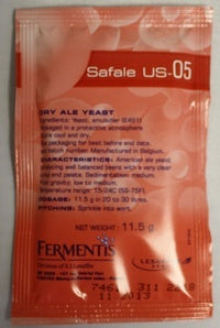 Dry Yeast - Safale US-05 Ale Dry Yeast