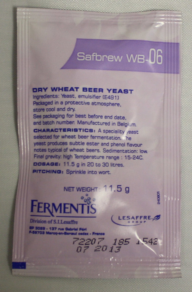 Dry Yeast - Safbrew WB-06 Dry Wheat Beer Yeast