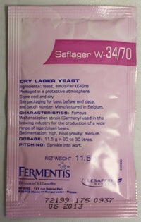 Saflager W-34/70 Dry Lager Yeast