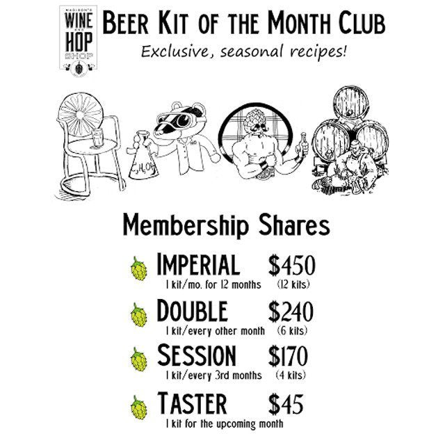 Extract Ale Kits - Beer Kit Of The Month Club