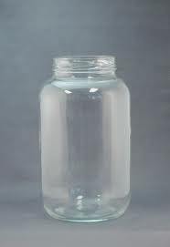 Fermenters - 1 Gallon Clear Glass Jar - Wide Mouth With Lid