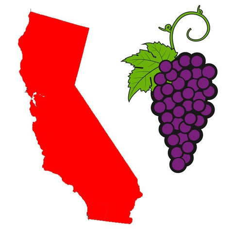 Fruit Puree And Base Concentrates - Californian Red Grape Juice - 6 Gallons