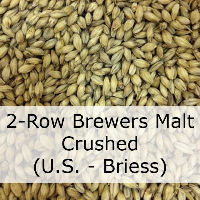 Grain - 2-Row Brewers Malt 50 LB - CRUSHED (US - Briess)
