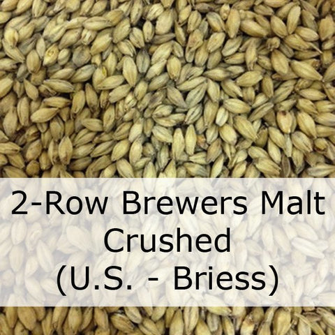 2-Row Brewers Malt 50 LB - CRUSHED (US - Briess)