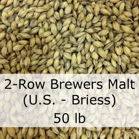 Grain - 2-Row Brewers Malt 50 LB (US - Briess)
