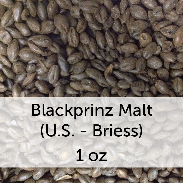 Grain - Blackprinz Malt 1 Oz (US - Briess)