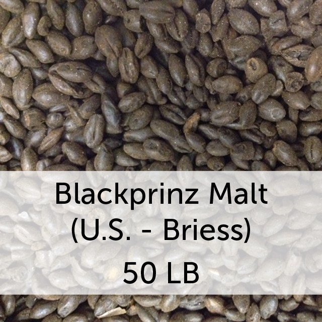 Grain - Blackprinz Malt 50 LB Sack (US - Briess)
