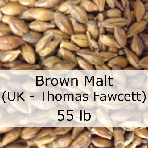 Brown Malt 55 LB Grain Sack (UK - Thomas Fawcett)