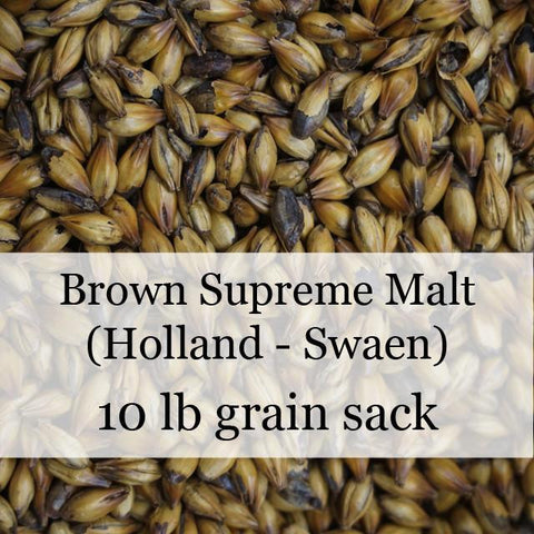 Grain - Brown Supreme Malt 10 Lb (Holland - Swaen)