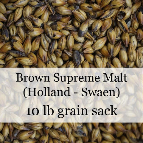 Brown Supreme Malt 10 lb (Holland - Swaen)