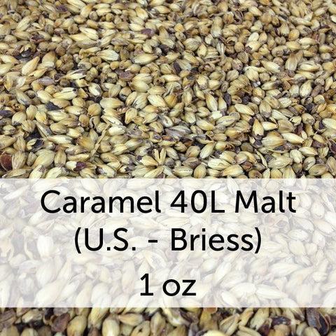 Caramel (Crystal) 40L Malt 1 oz (US - Briess)