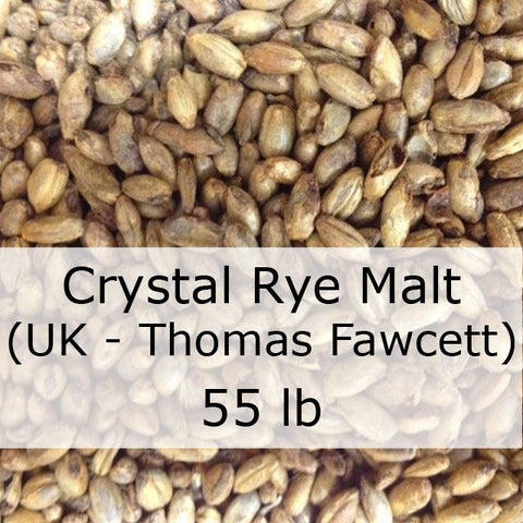Grain - Caramel (Crystal) Rye Malt 55 LB Grain Sack (UK - Thomas Fawcett)