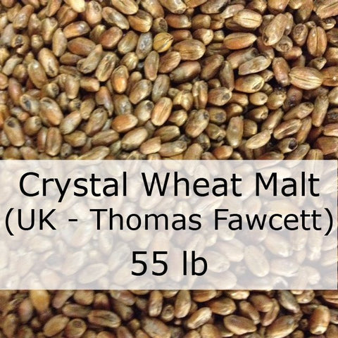 Grain - Caramel (Crystal) Wheat Malt 55 LB Grain Sack (UK - Thomas Fawcett)