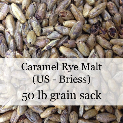 Grain - Caramel Rye Malt 50 Lb (US - Briess)