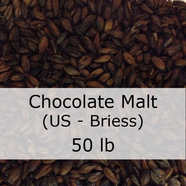 Grain - Chocolate Malt 50 LB Sack (US - Briess)