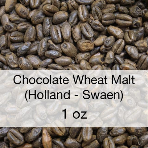 Chocolate Wheat Malt 1 oz (Holland - Swaen)