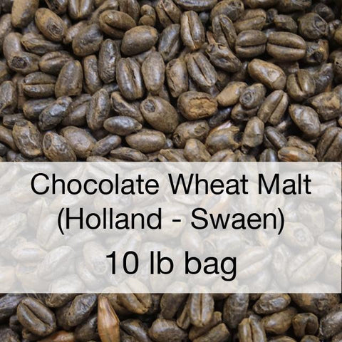 Grain - Chocolate Wheat Malt 10 Lb (Holland - Swaen)