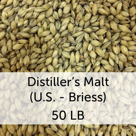 Distiller's Malt 50 lb Bag (US - Briess)