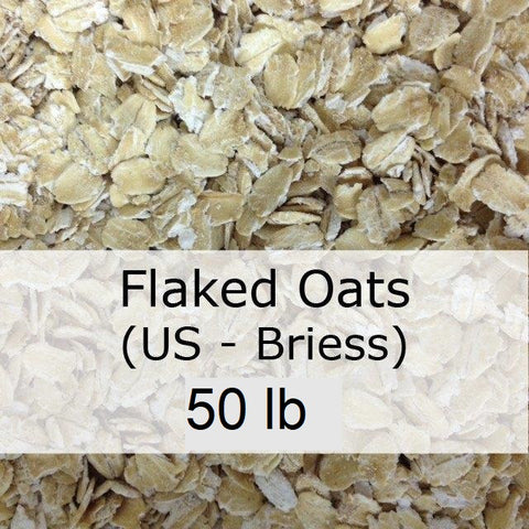 Flaked Oats 50 LB Sack (US)