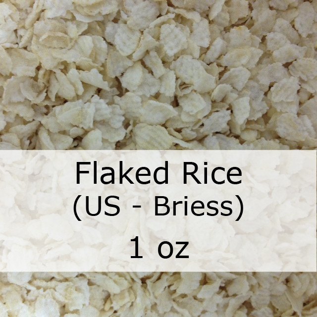 Flaked Rice 1 oz (US - Briess) – Wine and Hop Shop