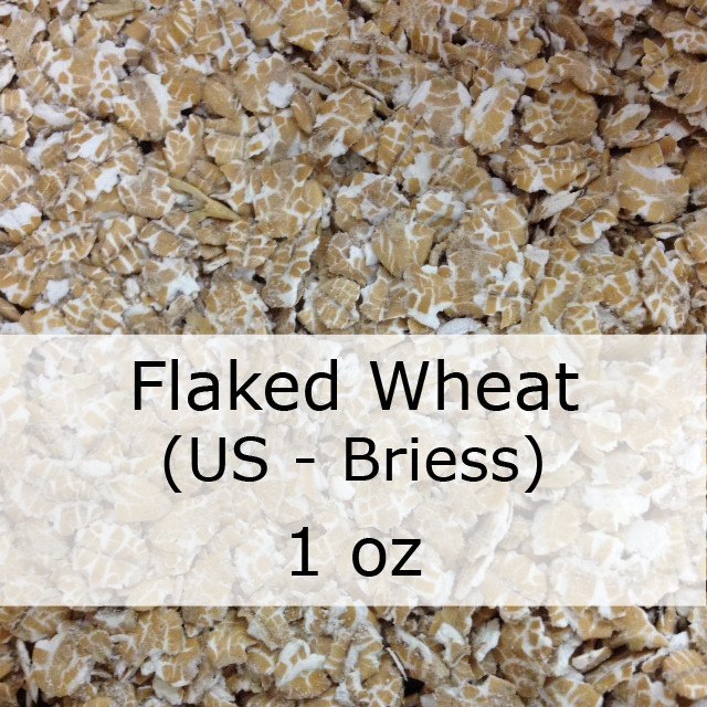 Grain - Flaked Wheat 1 Oz (US - Briess)