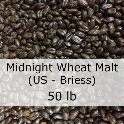 Midnight Wheat Malt 50 LB Sack (US - Briess)