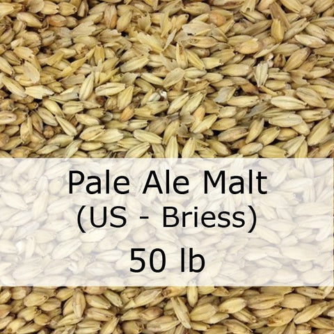 Grain - Pale Ale 2-Row Malt 50 LB Sack (US - Briess)