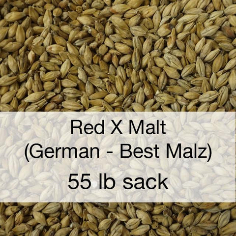 Red X malt 55 lb - (German - Best Malz)