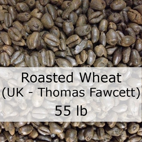 Grain - Roasted Wheat Malt 55 LB Grain Sack (UK - Thomas Fawcett)