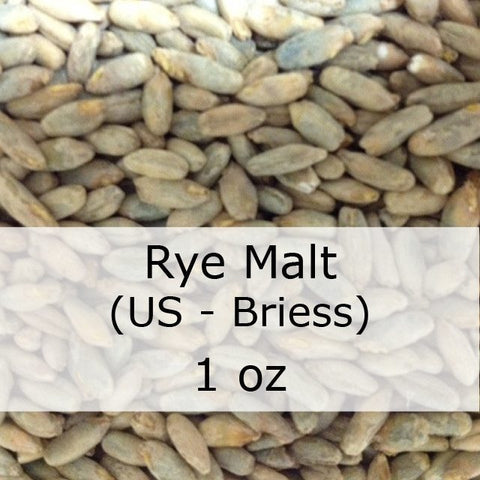 Grain - Rye Malt 1 Oz (US - Briess)