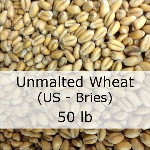 Unmalted Wheat 50 lb Sack (US - Briess)