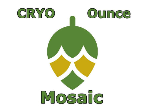 Hops - Mosaic CRYO LupulN2 Pellet Hops 1 Oz (US)