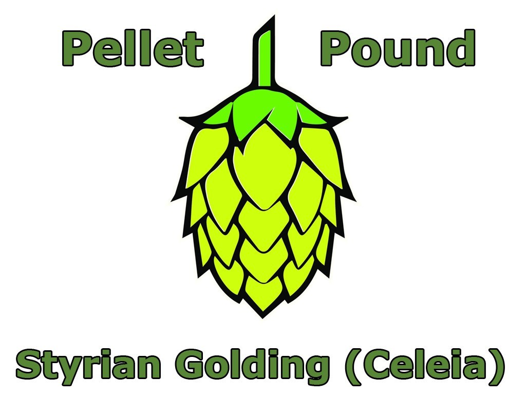 Hops - Styrian Golding (Celeia) Pellet Hops 1 LB