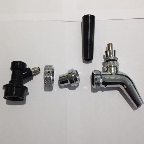 Keg And Draft Supplies - Beer Faucet With Corny Disconnect Assembly