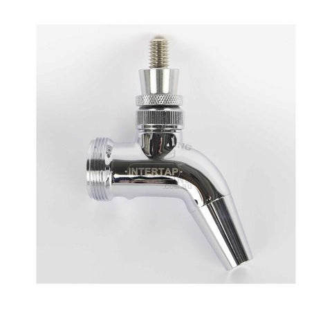 Keg And Draft Supplies - Forward Sealing Faucet (Chrome - Intertap)