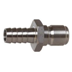 Male Stainless Disconnect Barb 1/2"