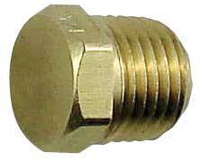 Keg And Draft Supplies - Plug, Hex Head 1/4" Mpt