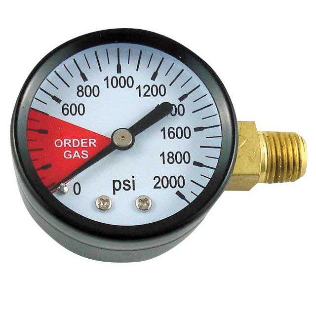 Keg And Draft Supplies - Replacement High Pressure Gauge LHT (Left)
