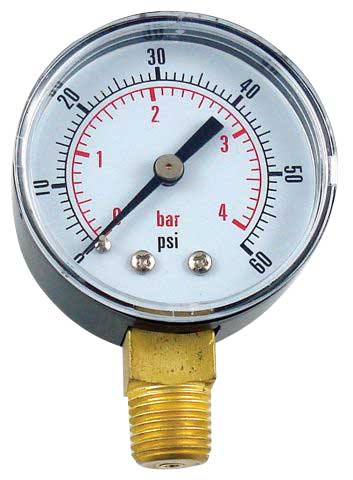 Replacement Low Pressure Gauge - RHT