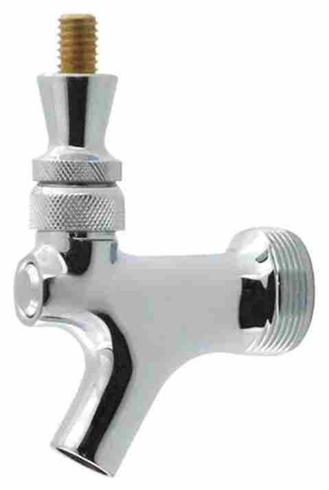 Keg And Draft Supplies - Standard Faucet - Chrome Plated Brass