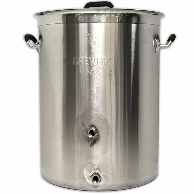 Kettles And All-Grain Equipment - 8 Gallon Stainless Steel Kettle W/ 2 Ports (Brewer's Best)