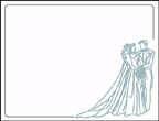 Labels, Shrink Caps, Assorted Bottling - Bride & Groom Silver - 4th And Vine Labels